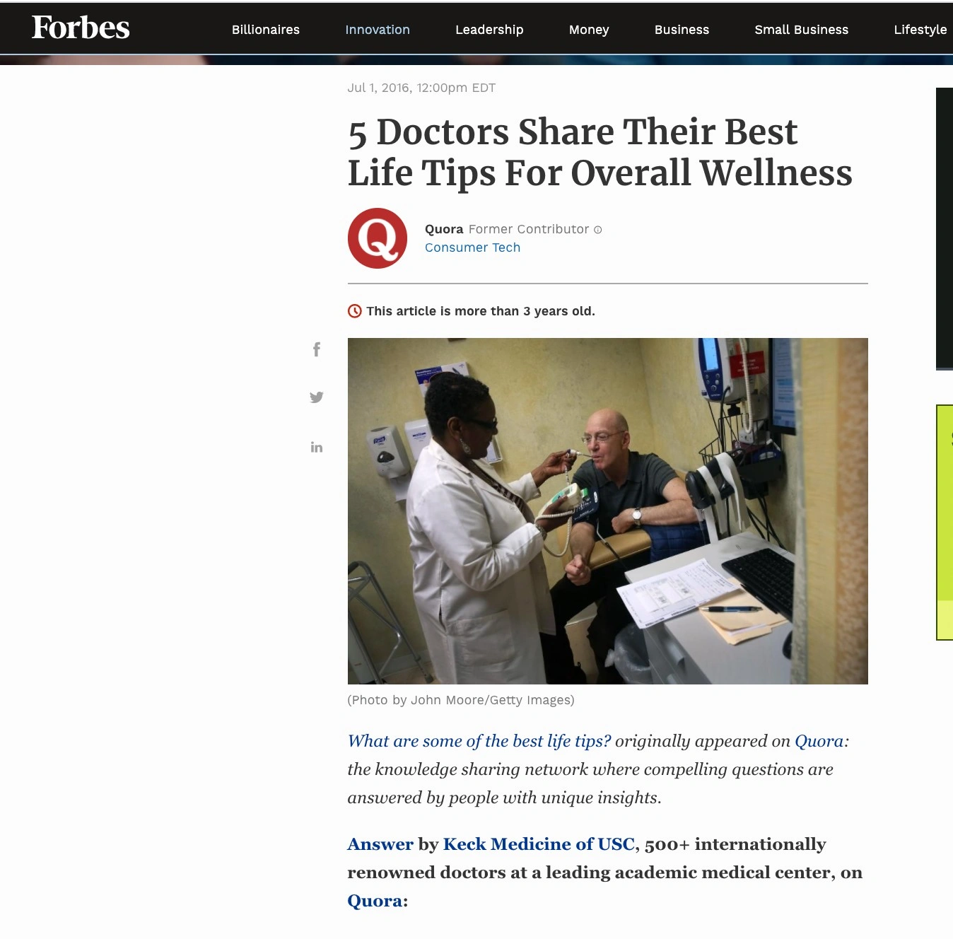 FORBES MAGAZINE