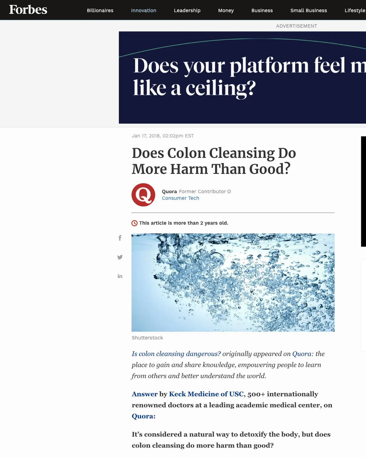 FORBES MAGAZINE