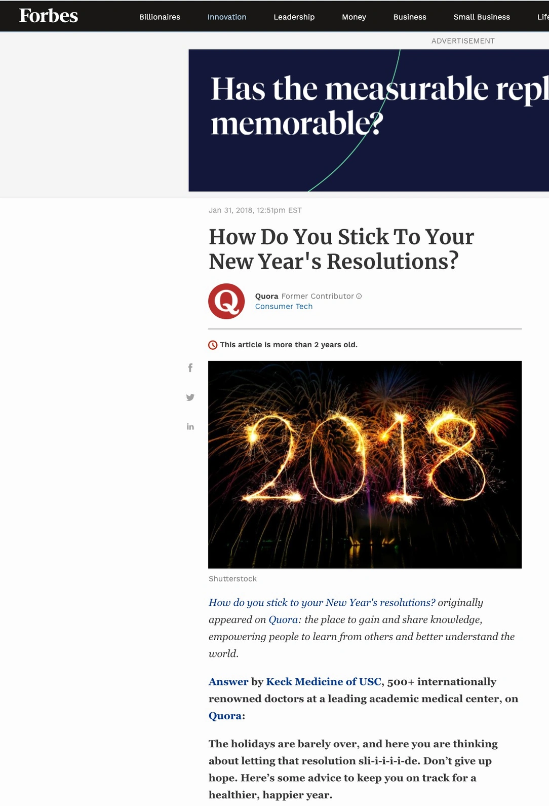 FORBES MAGAZINE