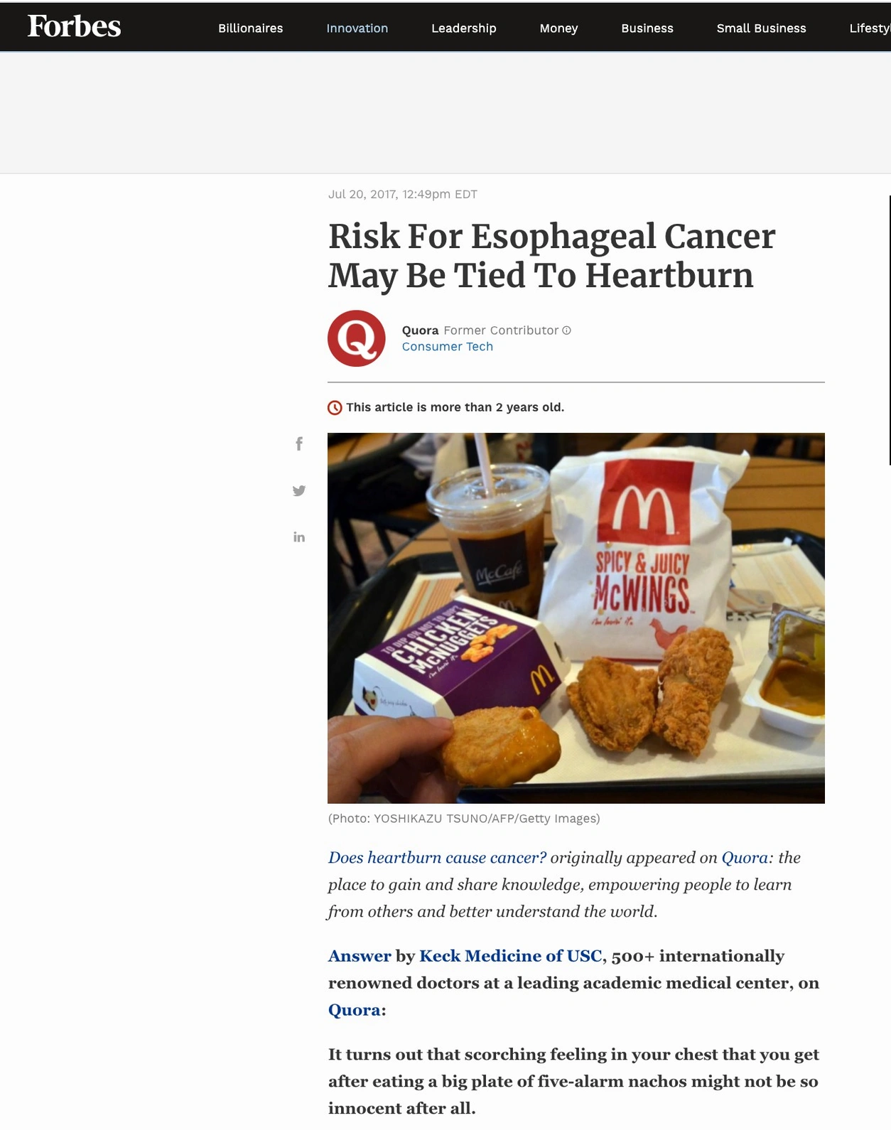 FORBES MAGAZINE