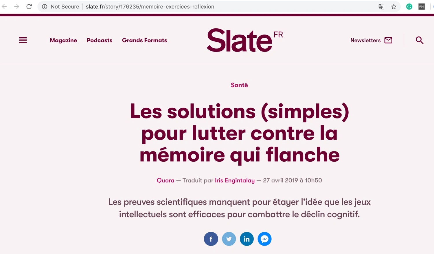 SLATE FRANCE